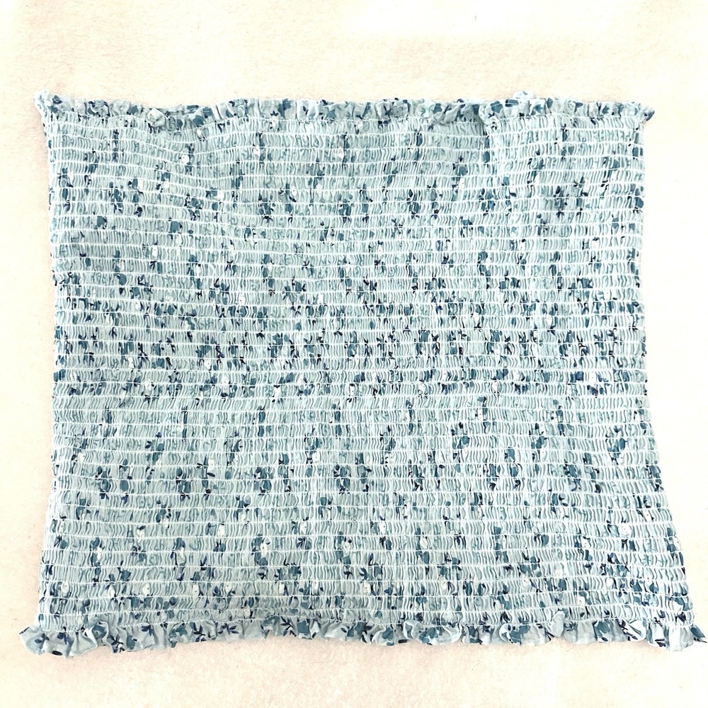 EXPAND-A-BAND BREAST BINDER size XXL blue white hook/loop closure 14"